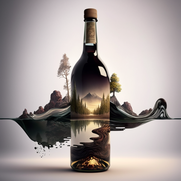 The_wine_bottle_was_poured_and_the_wine_in_it_flowed_out_d3164d7a-2874-4817-91e3-3be2ca27b2ef
